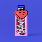 Fabulous Stickers Iconic - Love - Stickeren Omy - In den Olifant