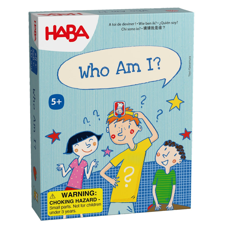 Familiespel - Who am I? - Reisspellen Haba - In den Olifant