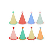 Feesthoedjes Large Party Hats - set van 8 - Feesthoedjes Meri Meri - In den Olifant