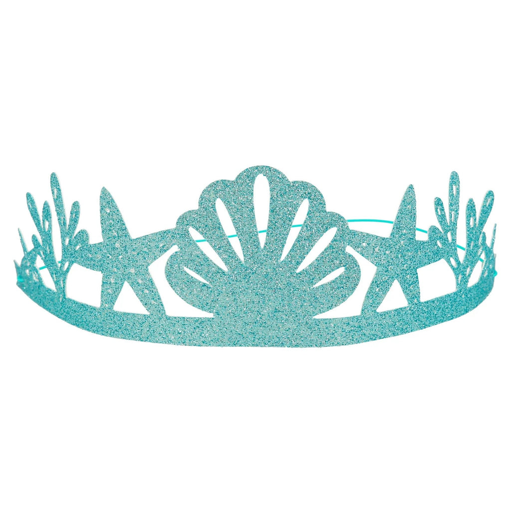 Feesthoedjes Mermaid Party Crowns - set van 8 - Feesthoedjes Meri Meri - In den Olifant