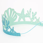 Feesthoedjes Mermaid Party Crowns - set van 8 - Feesthoedjes Meri Meri - In den Olifant