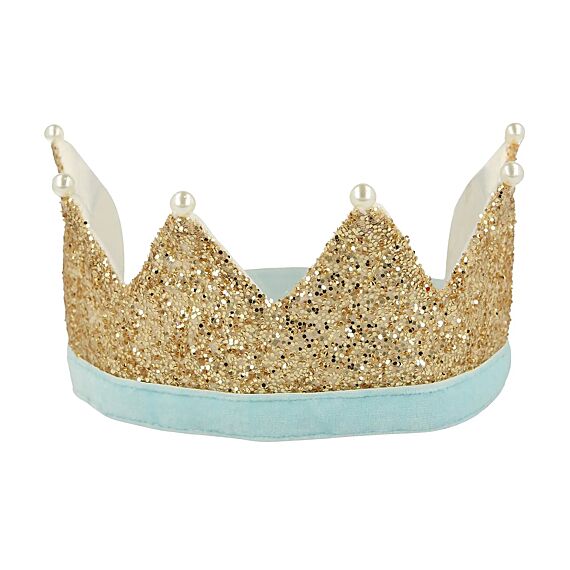 Feestkroon Gold & Pearl Party Crown - Verkleedaccessoires Meri Meri - In den Olifant