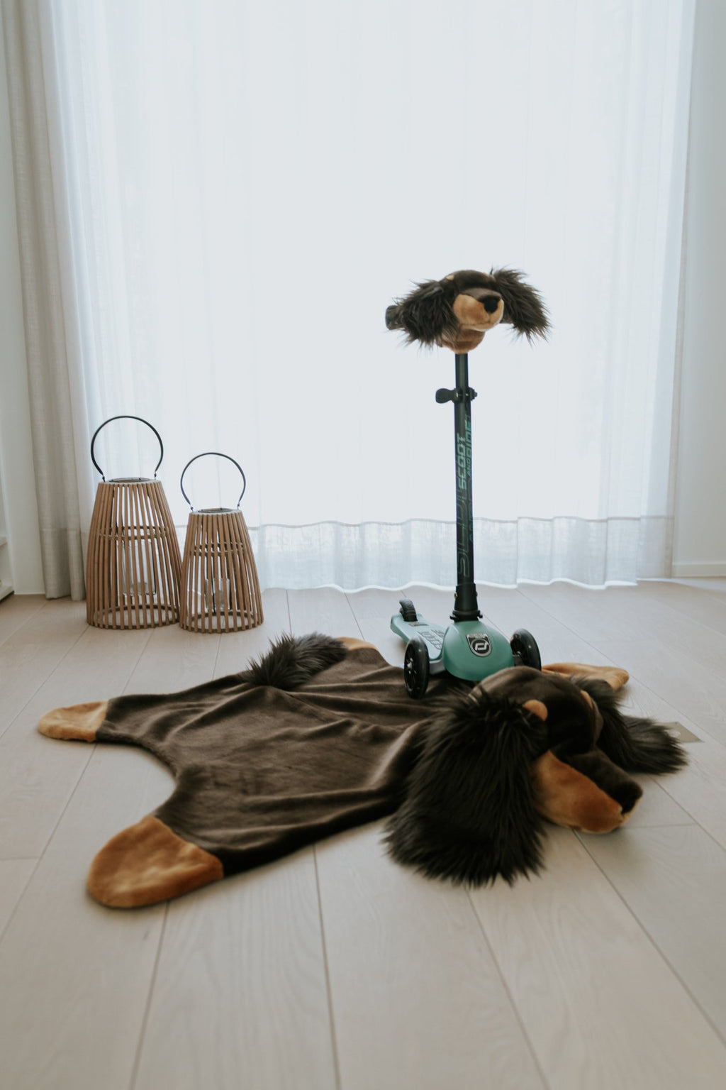 Fietsaccessoire Scooter Head - teckel - Fietsaccessoires Wild & Soft - In den Olifant