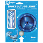 Fietsaccessoire Spaaklichtjes Spoke Tube Light - Blue Pattern - Fietsaccessoires Brightz - In den Olifant