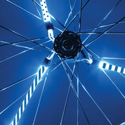 Fietsaccessoire Spaaklichtjes Spoke Tube Light - Blue Pattern - Fietsaccessoires Brightz - In den Olifant
