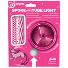 Fietsaccessoire Spaaklichtjes Spoke Tube Light - Pink Pattern - Fietsaccessoires Brightz - In den Olifant