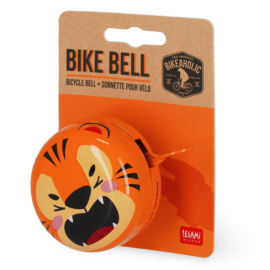 Fietsbel Bicycle Bell Bike Bell - Tiger - Fietsaccessoires Legami - In den Olifant