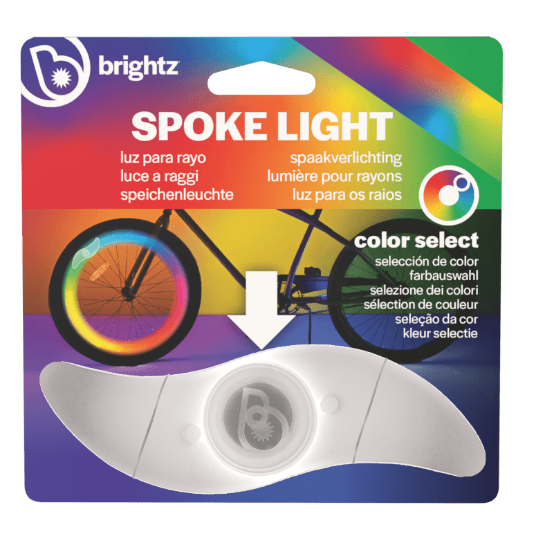 Fietslichtje Spoke Light Color Morphing - Fietsaccessoires Brightz - In den Olifant