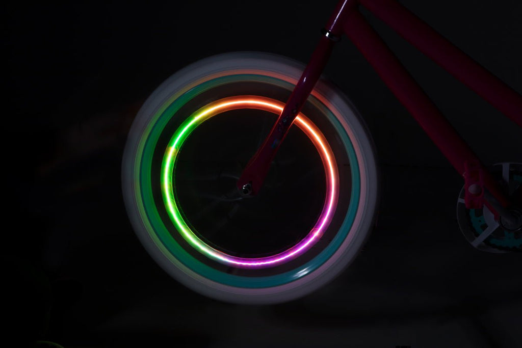 Fietslichtje Spoke Lights - Color Morphing - Fietsaccessoires Brightz - In den Olifant