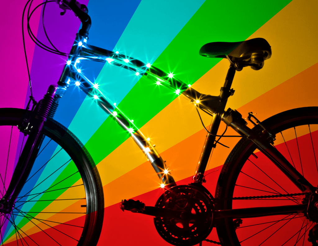 Fietslichtjes Bike Frame Light - Color Select - Fietsaccessoires Brightz - In den Olifant