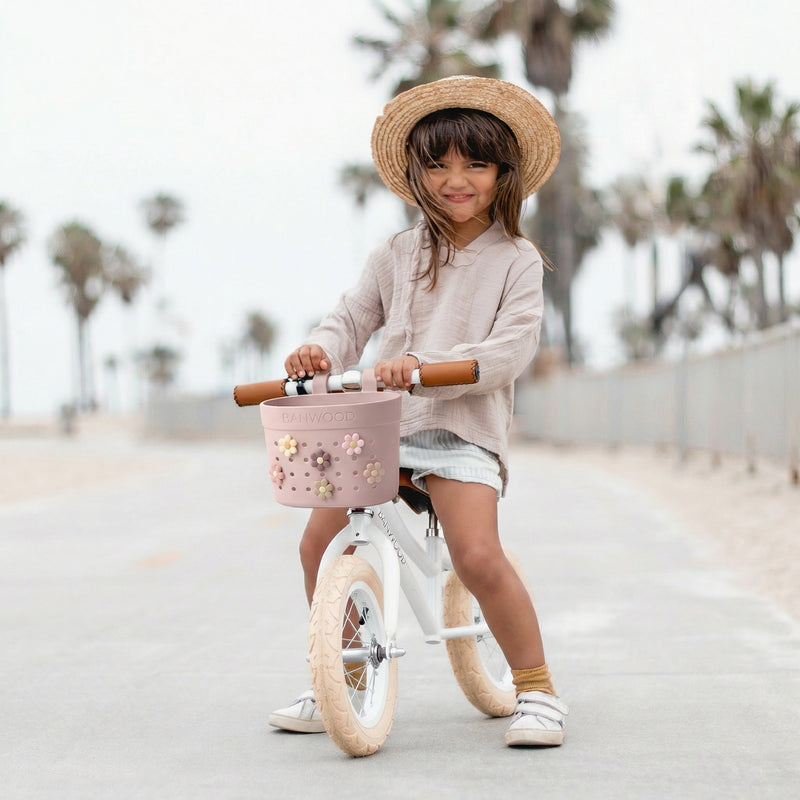 Fietsmandje Faded Pink - Fietsaccessoires Banwood - In den Olifant