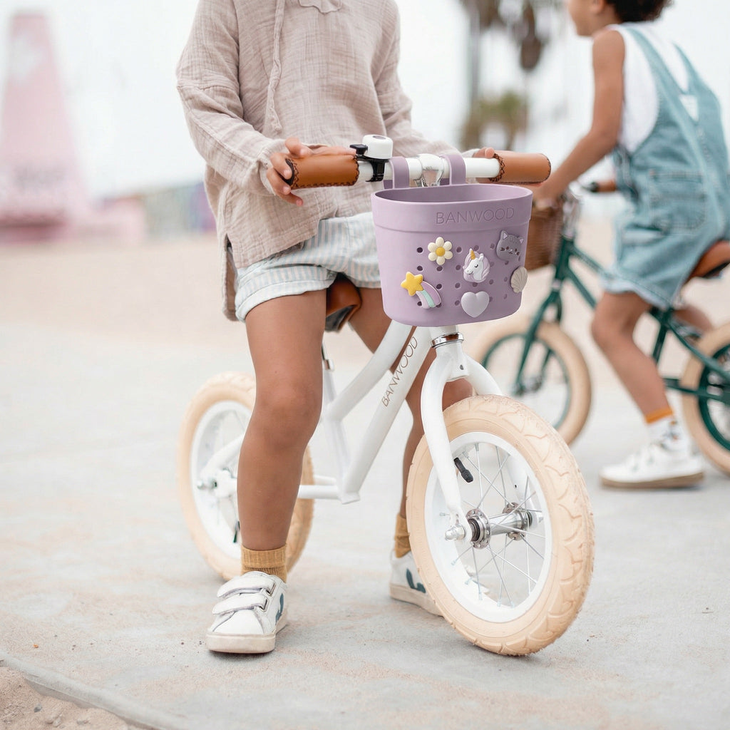 Fietsmandje Lavender - Fietsaccessoires Banwood - In den Olifant