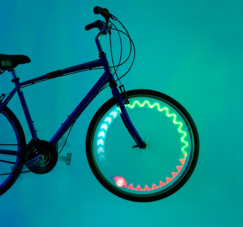 Fietsverlichting Pattern Spoke Light - Pattern Select - Fietsaccessoires Brightz - In den Olifant