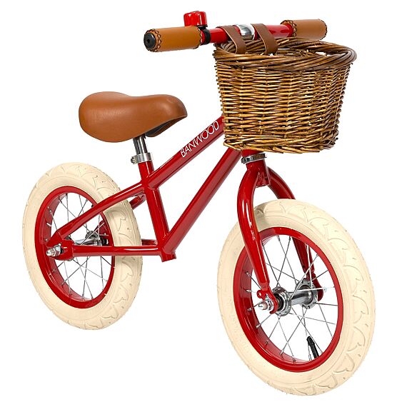 Stalen Loopfiets First Go Vintage Banwood Red