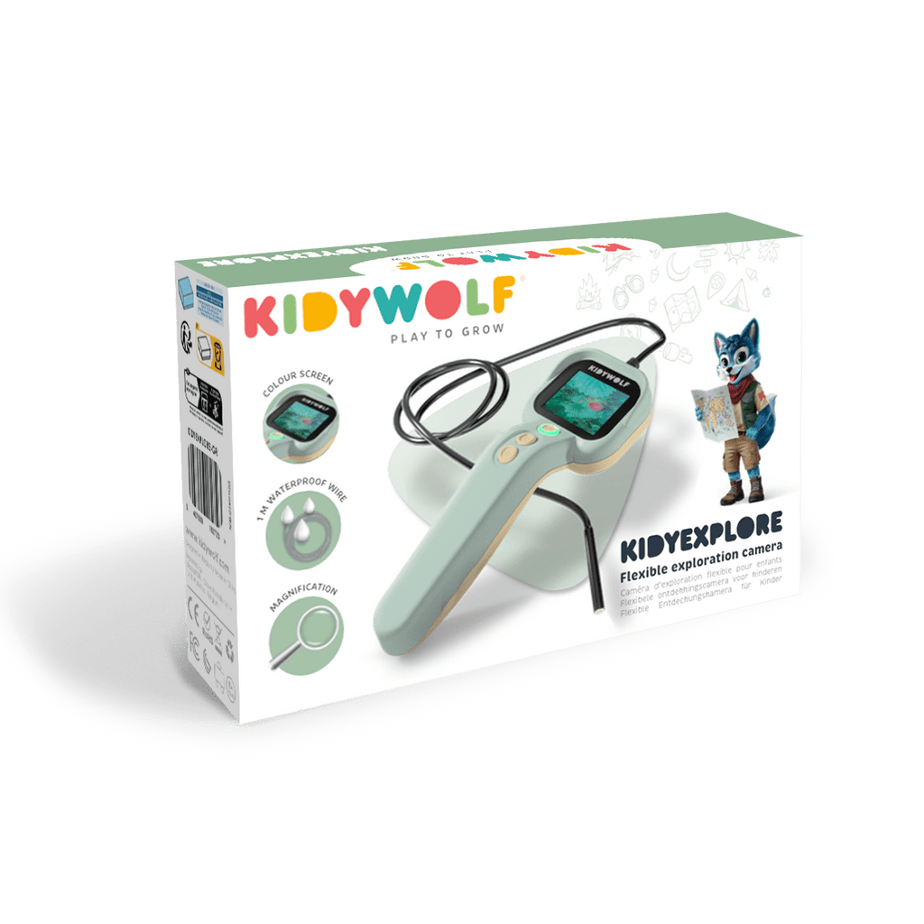 Flexibele camera Kidyxplore - met 4x zoom - STEM speelgoed Kidywolf - In den Olifant