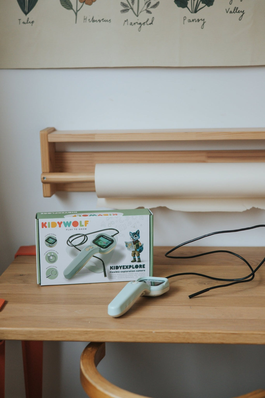 Flexibele camera Kidyxplore - met 4x zoom - STEM speelgoed Kidywolf - In den Olifant