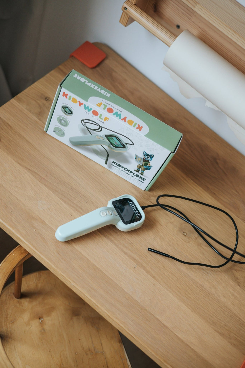 Flexibele camera Kidyxplore - met 4x zoom - STEM speelgoed Kidywolf - In den Olifant