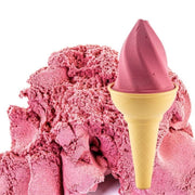 Fluffy Sand Ice Cream Shop - 4 kleuren speelzand en accessoires - Speelzand Tuban - In den Olifant