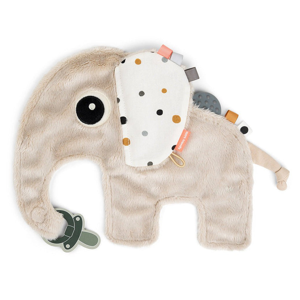 Fopspeendoekje - Cozy friend Elphee Sand - Knuffeldoekjes Done by Deer - In den Olifant
