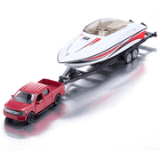 Ford F150 met speedboot 1:55 - Auto's en voertuigen Siku - In den Olifant
