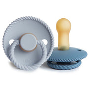 Frigg Rope Fopspenen Latex Ocean View/Powder Blue - Set Van 2 - Fopspeentjes Frigg - In den Olifant