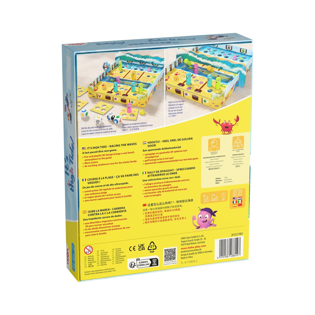 Game - It's High Tide! - Bordspellen Haba - In den Olifant