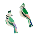 Garden Bird - Forest Crests - Muurdecoratie Studio Roof - In den Olifant