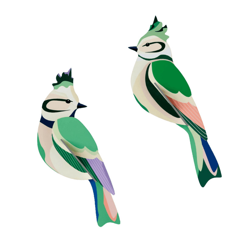 Garden Bird - Forest Crests - Muurdecoratie Studio Roof - In den Olifant