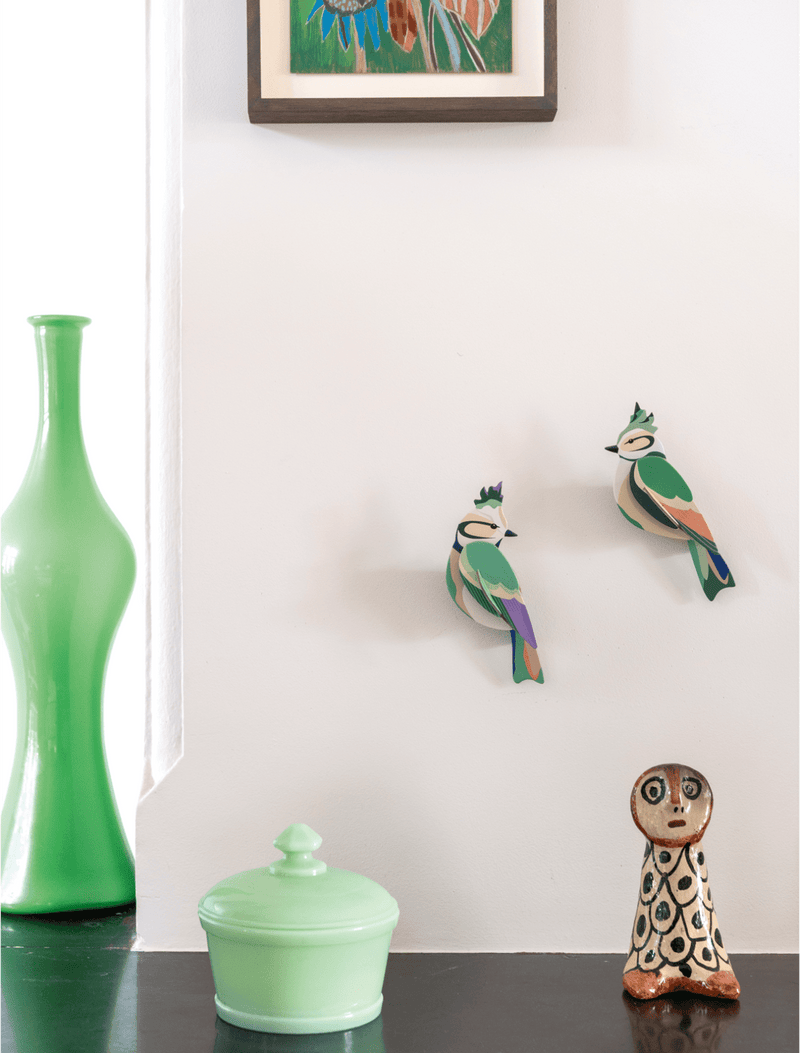 Garden Bird - Forest Crests - Muurdecoratie Studio Roof - In den Olifant