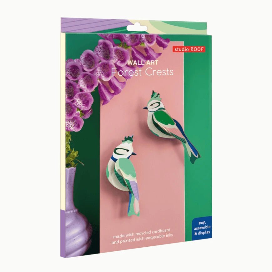 Garden Bird - Forest Crests - Muurdecoratie Studio Roof - In den Olifant