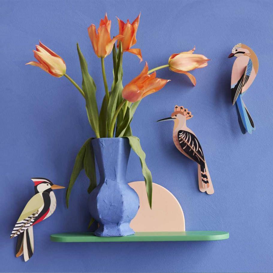 Muurdecoratie Wall Art Garden Birds - Hoopoe