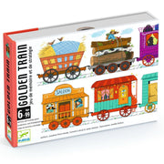 Geheugenspel met kaarten - Golden train - Kaartspellen Djeco - In den Olifant