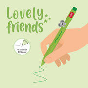 Gel Pen With Animal Decoration - Lovely Friends - Koala - Schrijfwaren Legami - In den Olifant