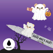 Gelpennen Spooky Party - Spookbeer + Mummiepoes - set van 2 - Schrijfwaren Legami - In den Olifant