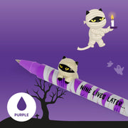 Gelpennen Spooky Party - Spookbeer + Mummiepoes - set van 2 - Schrijfwaren Legami - In den Olifant