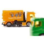 Gemeenteset veegwagen en vuilniswagen - set van 2 - Auto's en voertuigen Siku - In den Olifant
