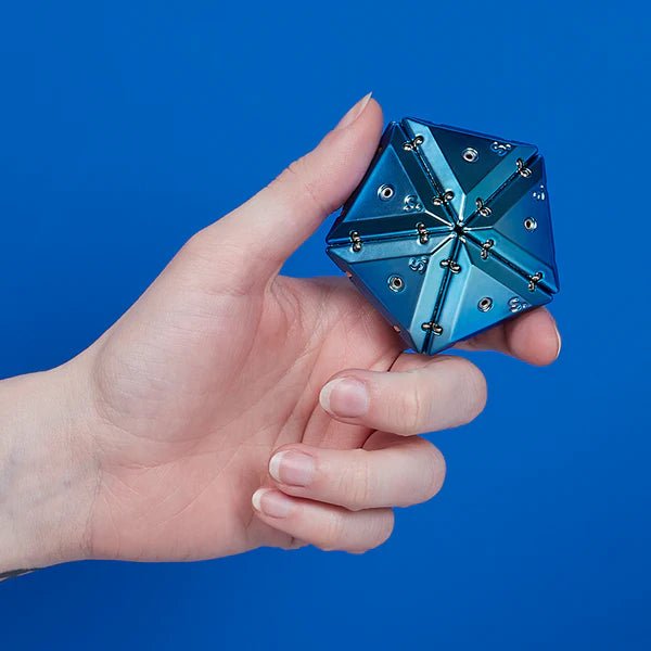 Geode Chrome Pyramid Cosmos - Breinpuzzels en tangram Speks - In den Olifant