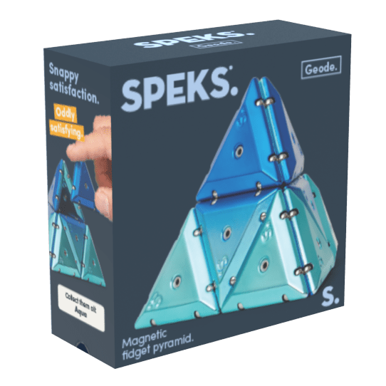 Geode Chrome Pyramid Cosmos - Breinpuzzels en tangram Speks - In den Olifant