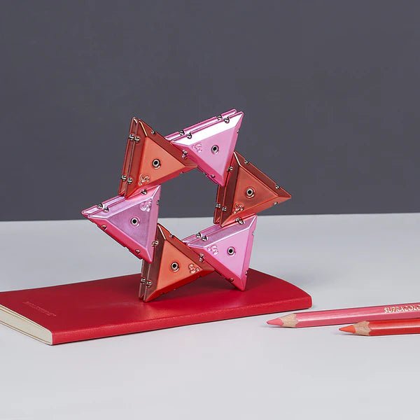 Geode Chrome Pyramid Stella - Breinpuzzels en tangram Speks - In den Olifant