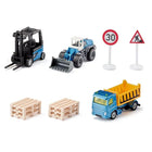 Geschenkset Bouwplaats - set van 7 - Auto's en voertuigen Siku - In den Olifant