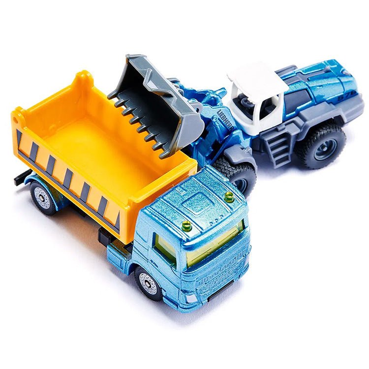 Geschenkset Bouwplaats - set van 7 - Auto's en voertuigen Siku - In den Olifant