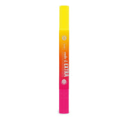 Geurende XL markeerstift Make It Extra Geel + Roze - 24,5 cm - Schrijfwaren Legami - In den Olifant