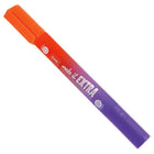 Geurende XL markeerstift Make It Extra Oranje + Paars - 24,5 cm - Schrijfwaren Legami - In den Olifant