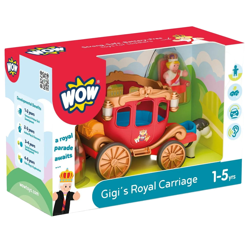 Speelvoetuig Gigi 's  Royal Carriage - met 2 popjes
