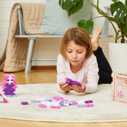 Glitter Tube Plus - Plus BIG - 15 bouwstenen - Bouwsets Plus Plus - In den Olifant