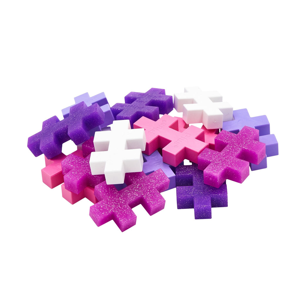 Glitter Tube Plus - Plus BIG - 15 bouwstenen - Bouwsets Plus Plus - In den Olifant