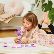 Glitter Tube Plus - Plus BIG - 15 bouwstenen - Bouwsets Plus Plus - In den Olifant