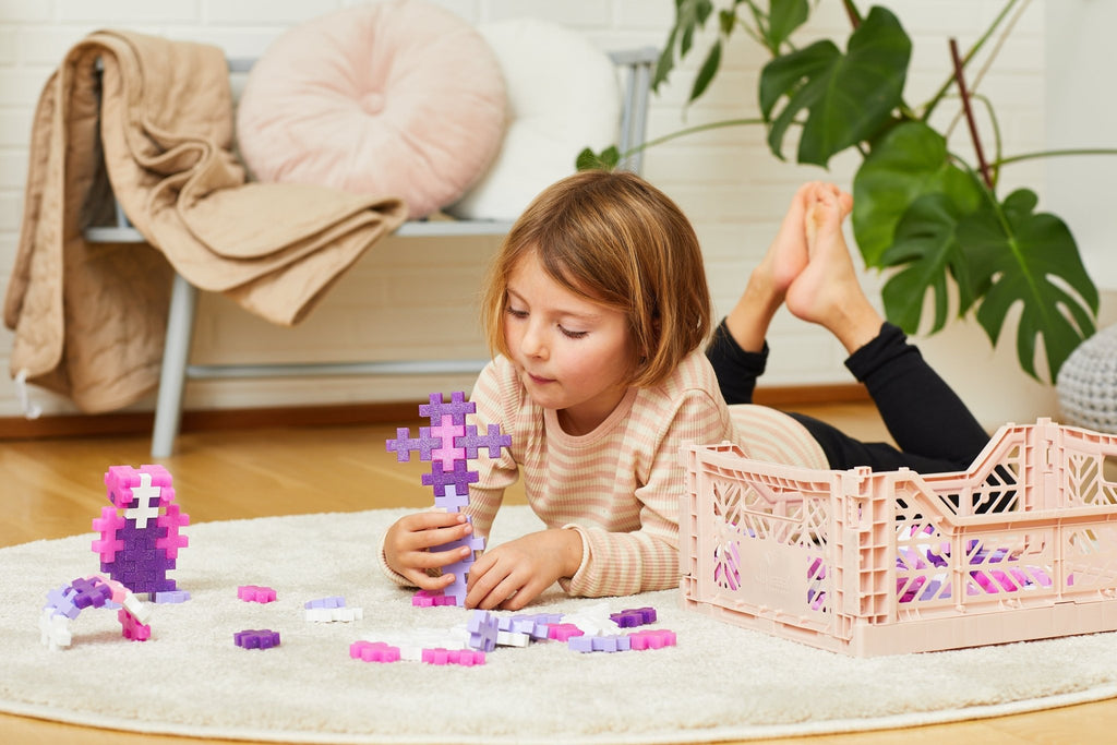 Glitter Tube Plus - Plus BIG - 15 bouwstenen - Bouwsets Plus Plus - In den Olifant