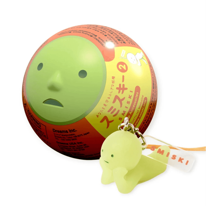 Glow in the dark hangertje Smiski strap serie 2 - Sleutelhangers Smiski - In den Olifant