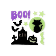 Glow-in-the-dark raamstickers Window-Glow - Boo! - Stickers en stickersets Legami - In den Olifant